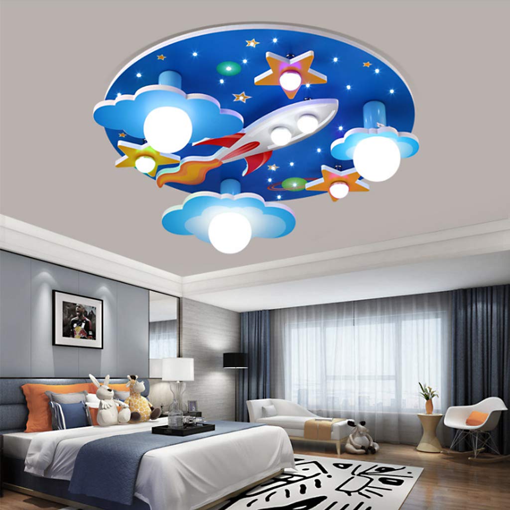 Plafonnier LED Étoile 3 Bras Dimmable - Télécommande - Lumière Réglable 3000K-6500K - Salon/Chambre