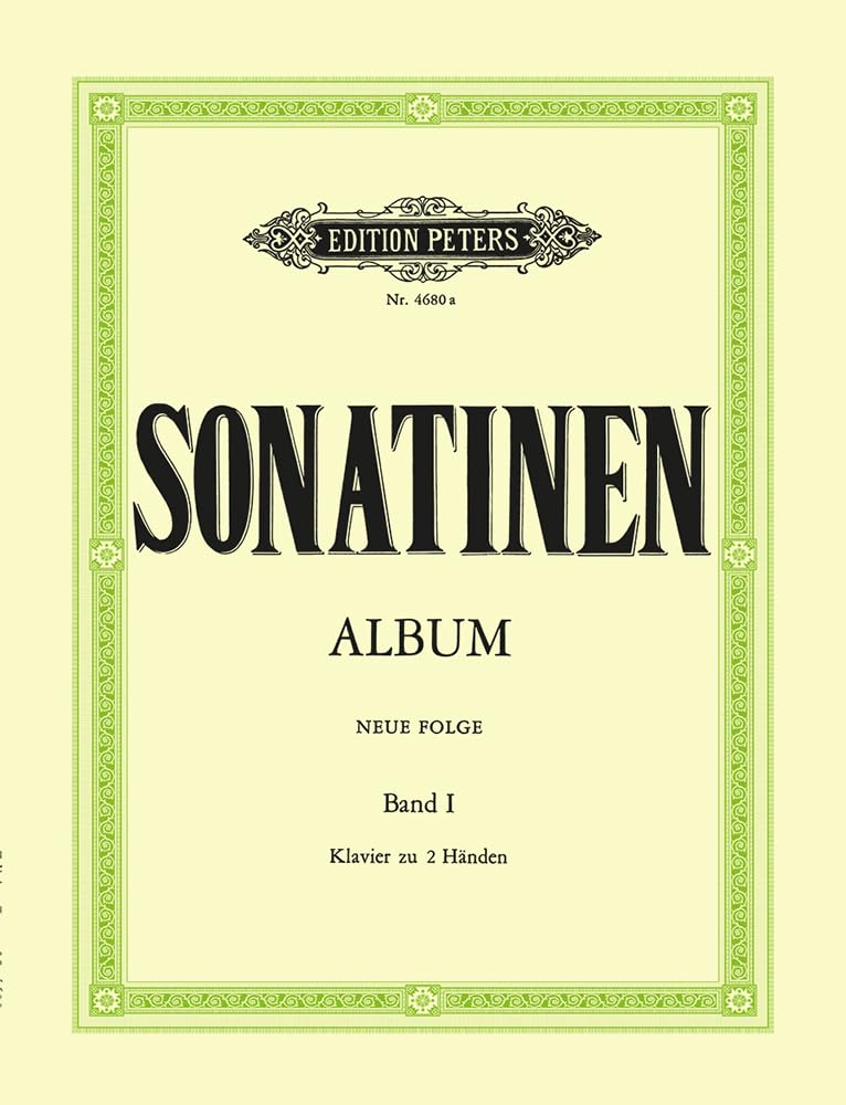 Sonatina Album Vol.1 (Piano Solo) (EP4680A): Eine Sammlung von Sonatinen und Stücken für Klaviere zu zwei Händen