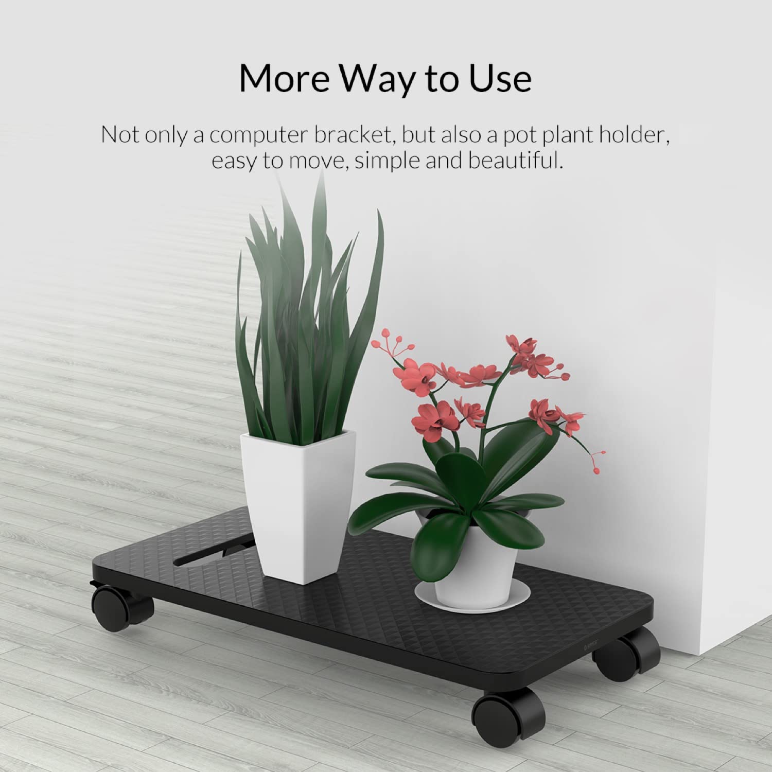 Amazon | ORICO CPB1-BK-BP【日本正規代理店】CPUスタンド デスクトップ用 PCワゴン キャスター付き 台車 PC 収納  スタンド ボックス ラック カート 足元収納 デスク 収納 オリコ | TRIFACE | PC収納ボックス・サーバーラック 通販