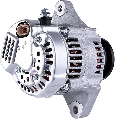 Miniatura 7 de RAREELECTRICAL Nuevo Alternador Compatible Con John Deere Retroexcavadora 110 Cargador Yanmar 4Tne84 1012111170 Lva12357