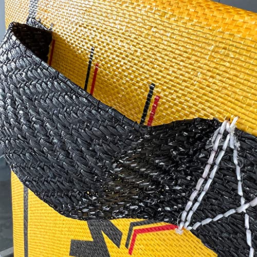 Morrell Targets 144 Yellow Jacket Kinetic 1.0 65 Pound Portable Field Point Archery Bag Target W/ 2 Shooting Sides, 10 Bullseyes, And Handles, Yellow #TOP6