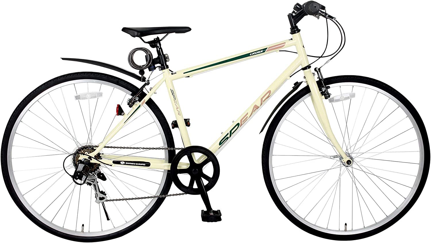 Amazon | 完成車 SPEAR(スぺア) 自転車 タイヤサイズ700C フェンダー付  