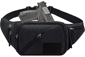 LarKoo Tactical Concealed Carry Fanny Pack Holster for Women