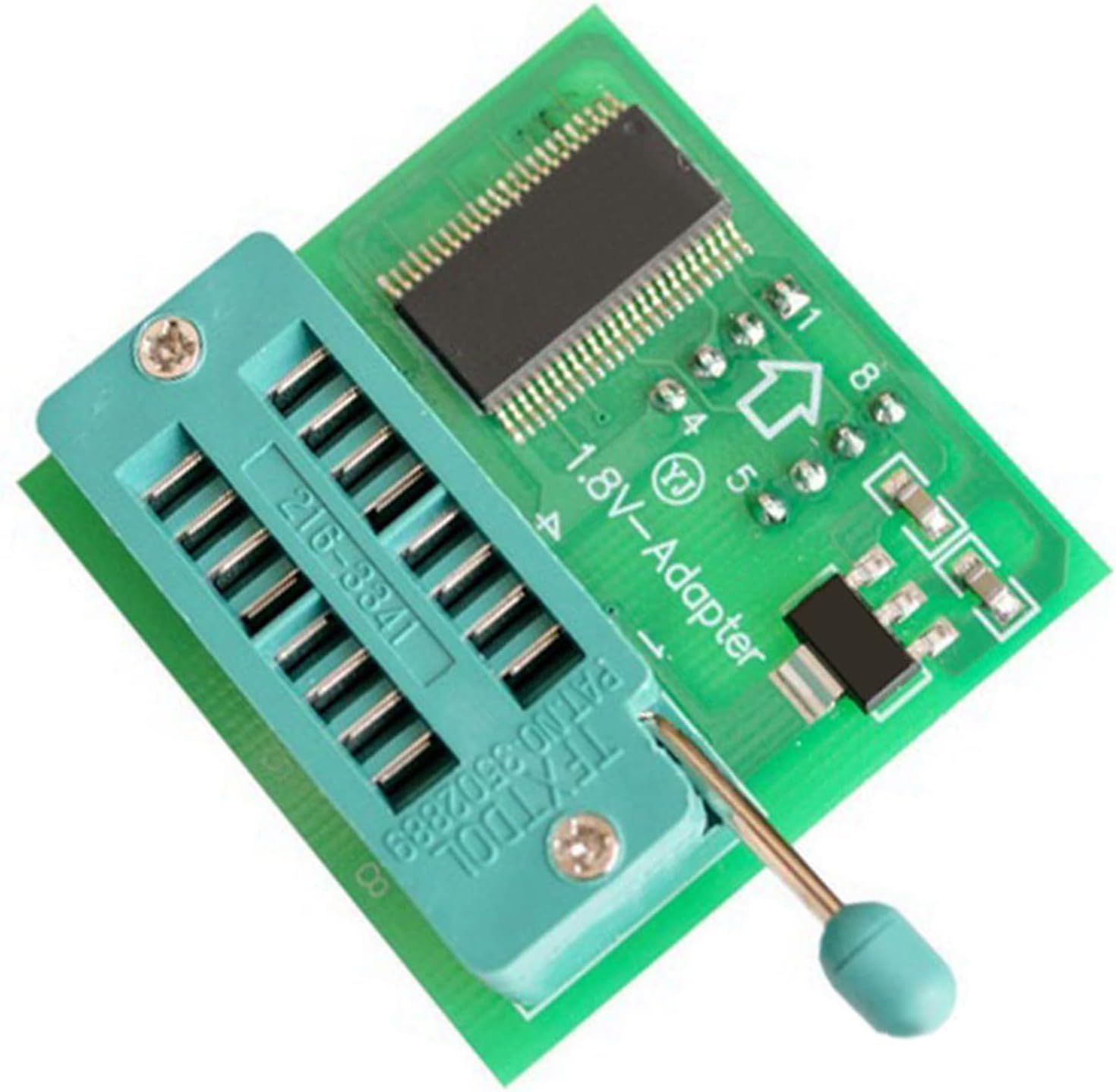 1.8V Adapter for Motherboard SPI SOP8 DIP8 W25 MX25 Use on TL866CS EZP2019 Programmers High Programming Chips SPI Programming Memory