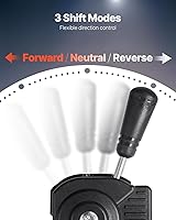 Vista 3 de VEVOR Caja de engranajes Go Kart avance y reversa 212cc, convertidor de par serie 30, accesorios para Go Karts 10T #40/41 12T #35 TAV2 30 40 41