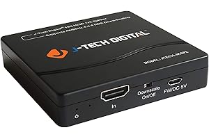 HDMI Splitter 1 in 2 Out 4K 60Hz by J-Tech Digital