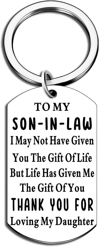 Son In Law Fathers Day Gift For Men Fathers Day Gift For Son In Law Engagement Gift From Mother Father Of The Bride Son-In-Law Gifts From Mother In Law Fathers Day Christmas Gift Ideas