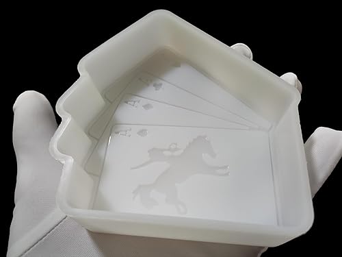 Vista 13 de Molde Freshie de 4 círculos de 4 pulgadas, redondo de 4 pulgadas en horno de silicona de 4 cavidades, seguro para hornear frescos de automóvil