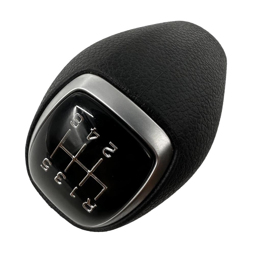 YDXHERTA Genuine Leather 6-Speed Gear Knob Handle Shift Knob for Hyundai Elantra AD I20 I30 for Accent Solaris Verna 2017 2018 Auto Parts
