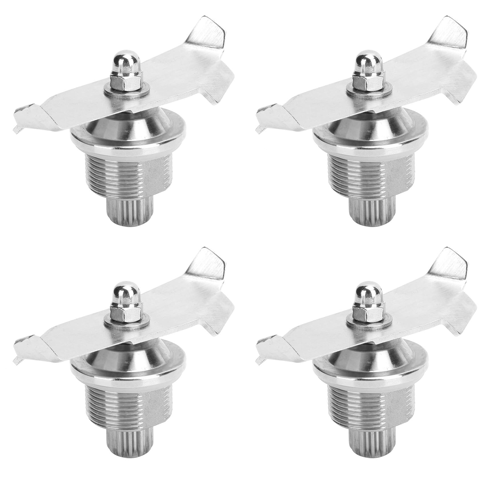 Hndhbfgrt 4X Blade Assembly Stainless Steel Blender Blade Assembly Replacement Fitting for Accessories Parts