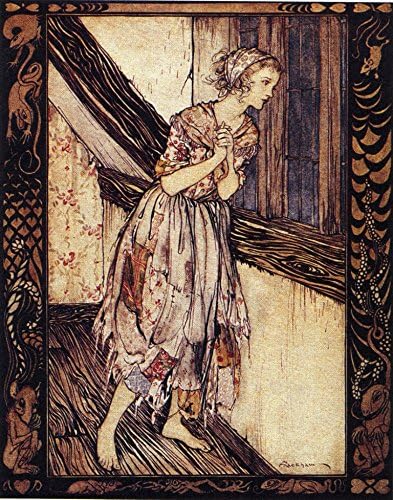 Arthur Rackham Cinderella Circa 1907 : Art Print