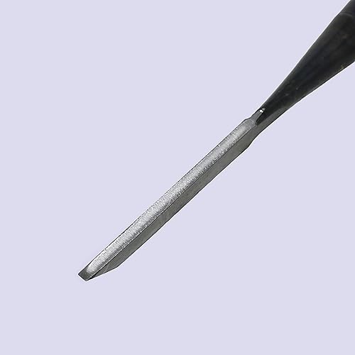 Miniatura 14 de KAKURI Cincel de madera japonés para carpintería 5/8" (15 mm), fabricado en Japón, cincel de madera profesional Oire Nomi (forjado a mano), hoja