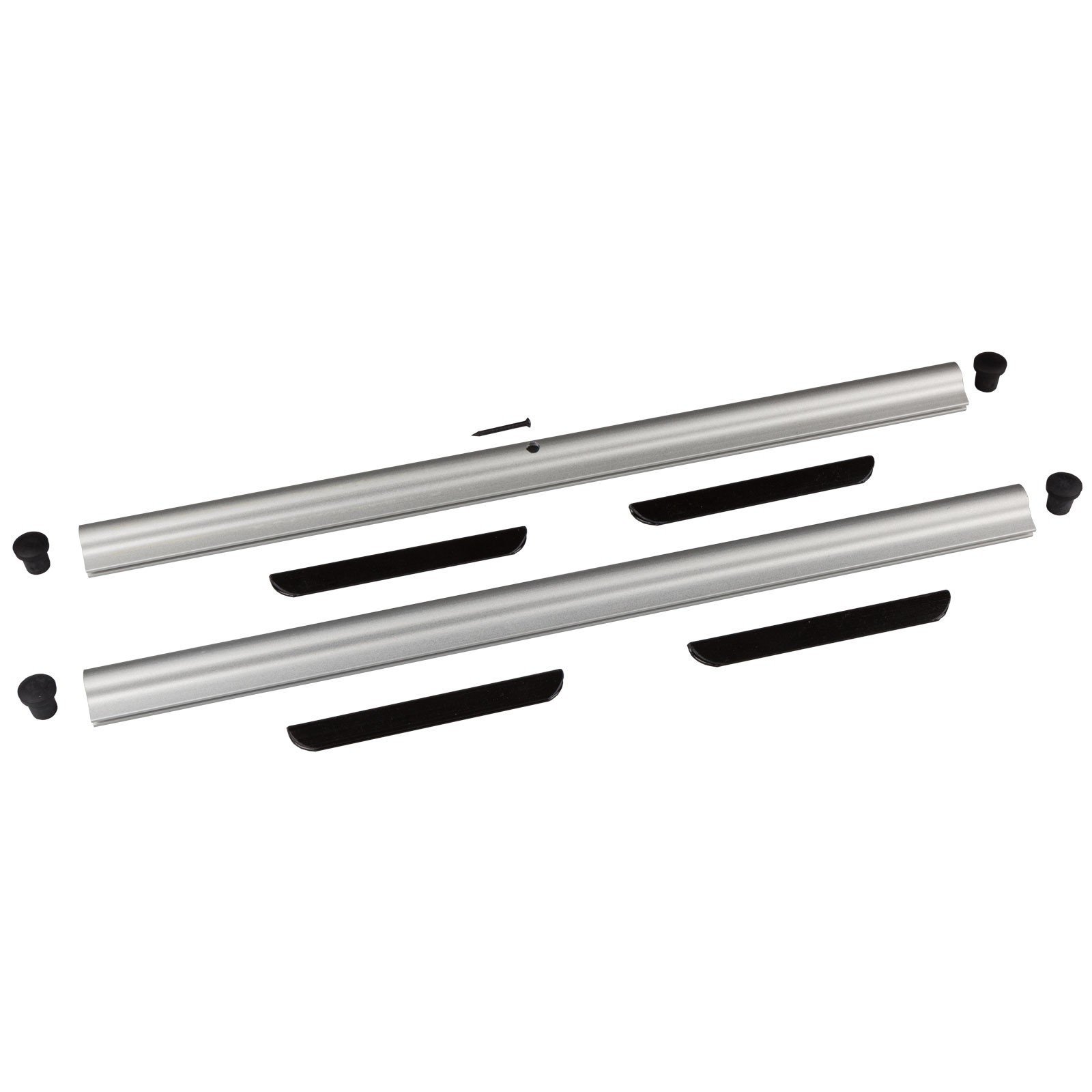Leha Posterschienen, Posterclip, Plakatschienen Set 140cm Aluminium Eleganz