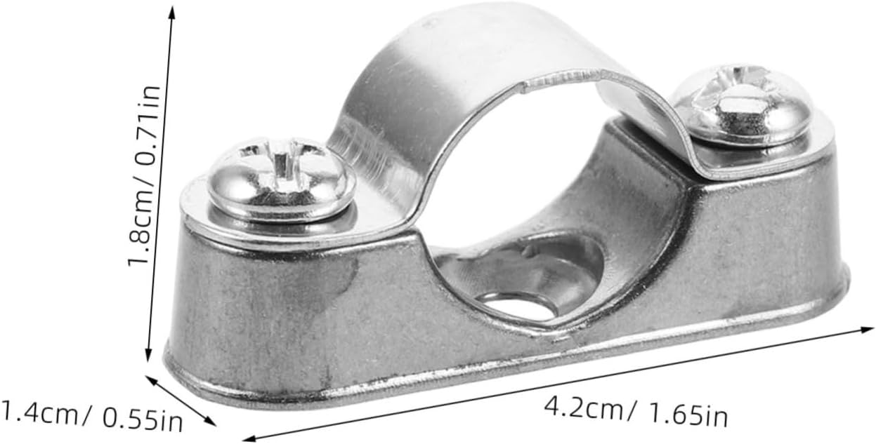 10pcs Pipe Support Brackets for Quick Installation Ceiling Mount Clamps for Plumbing Hvac Applications Fit for Various Pipe