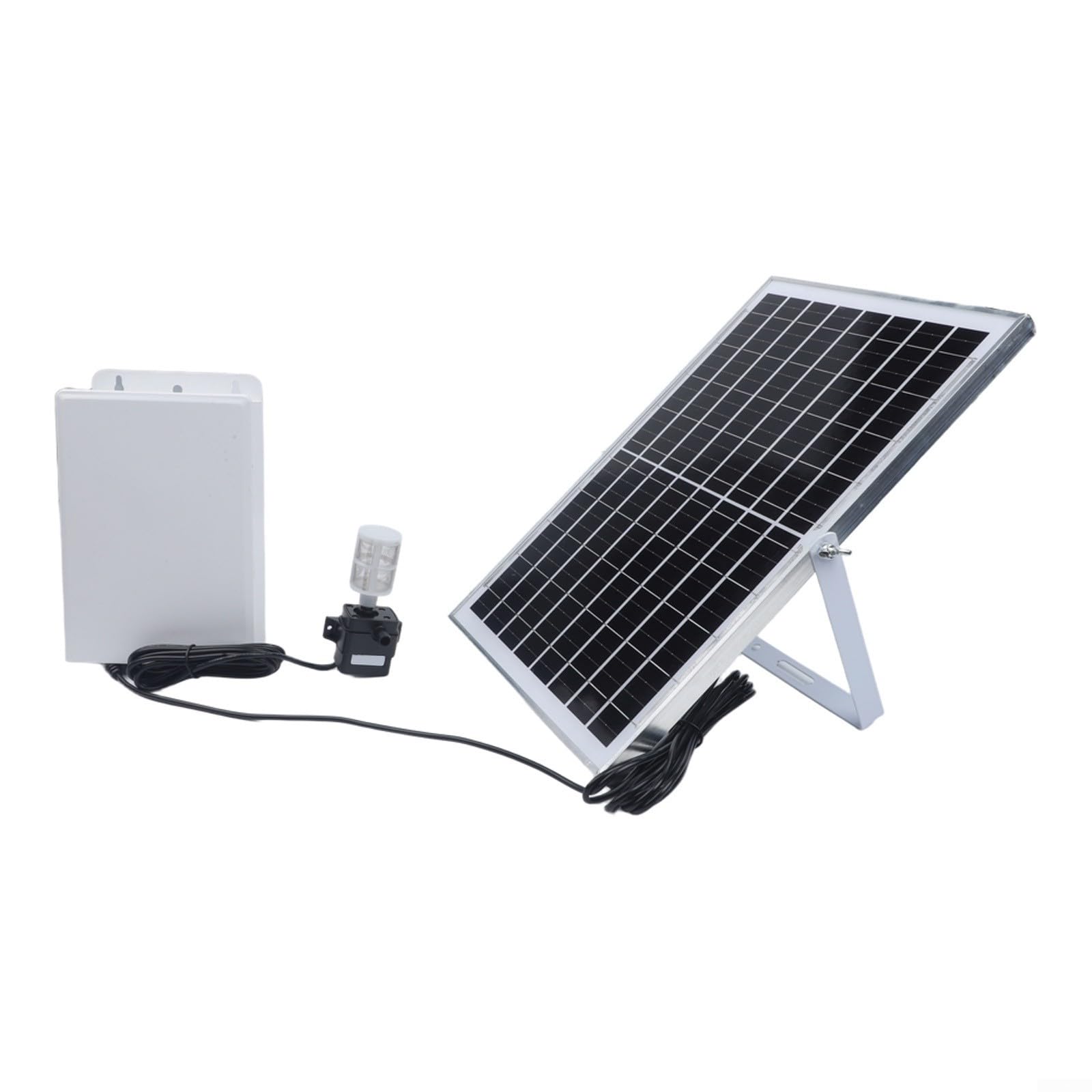 Laghetto solare con batteria di riserva, acqua solare veloce per kit fontana da giardino, aeratore per acquari e ossigenazione dello stagno, fornitura di energia alternativa impermeabile (9 V 10 W