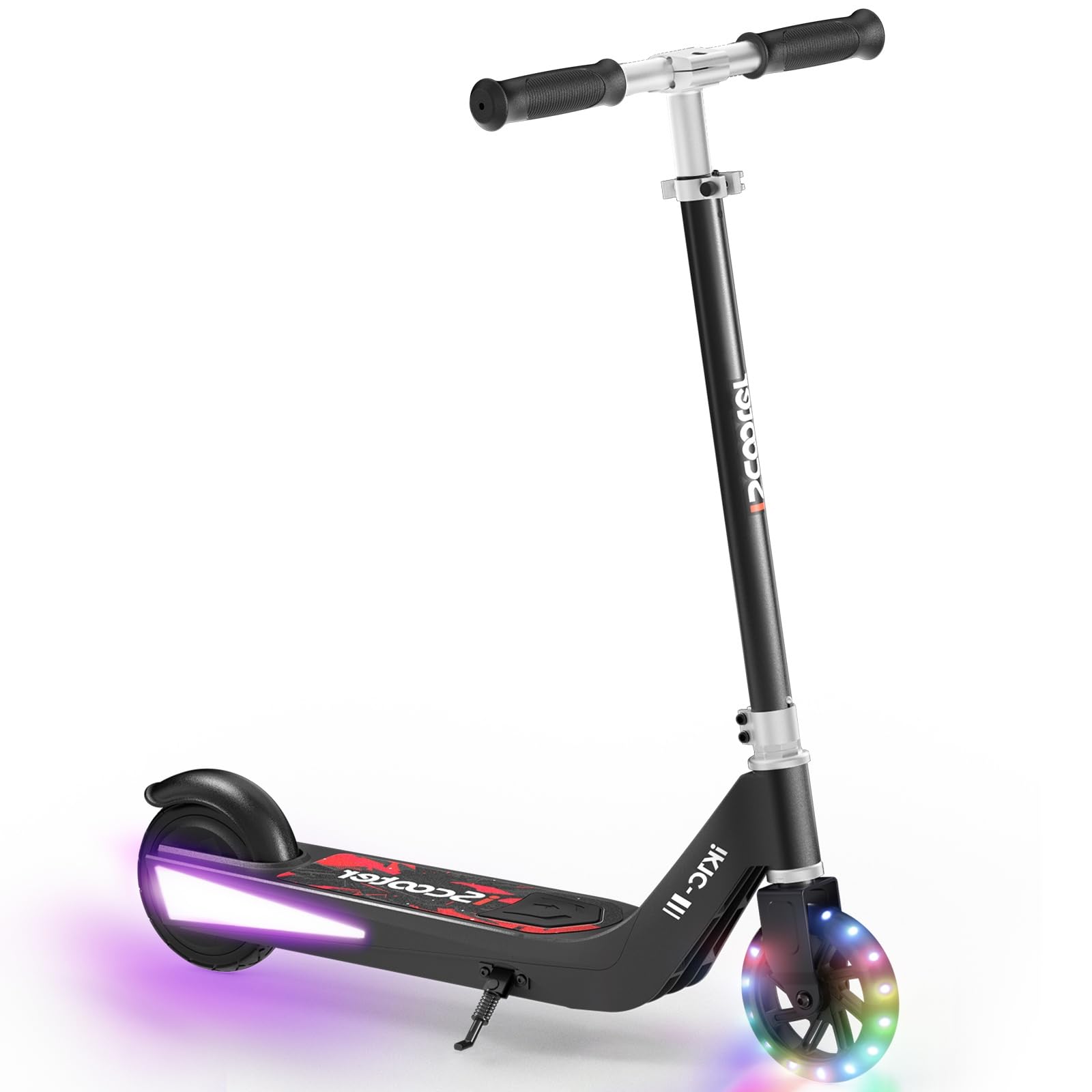 iScooter IK3Max Electric Scooter for Kids Ages 8 Bluetooth Horn LED Display 3 Adjustable Speeds Heights for Tweens