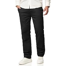 behype. Men's Chino Trousers Regular Fit with Stretch Jeans Chino Trousers Straight Leg Jeans Men's Pants