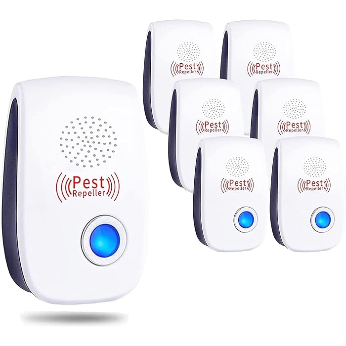 Buy Ultrasonic Pest Repeller, 6 Packs Mosquito Repellent Indoor Home