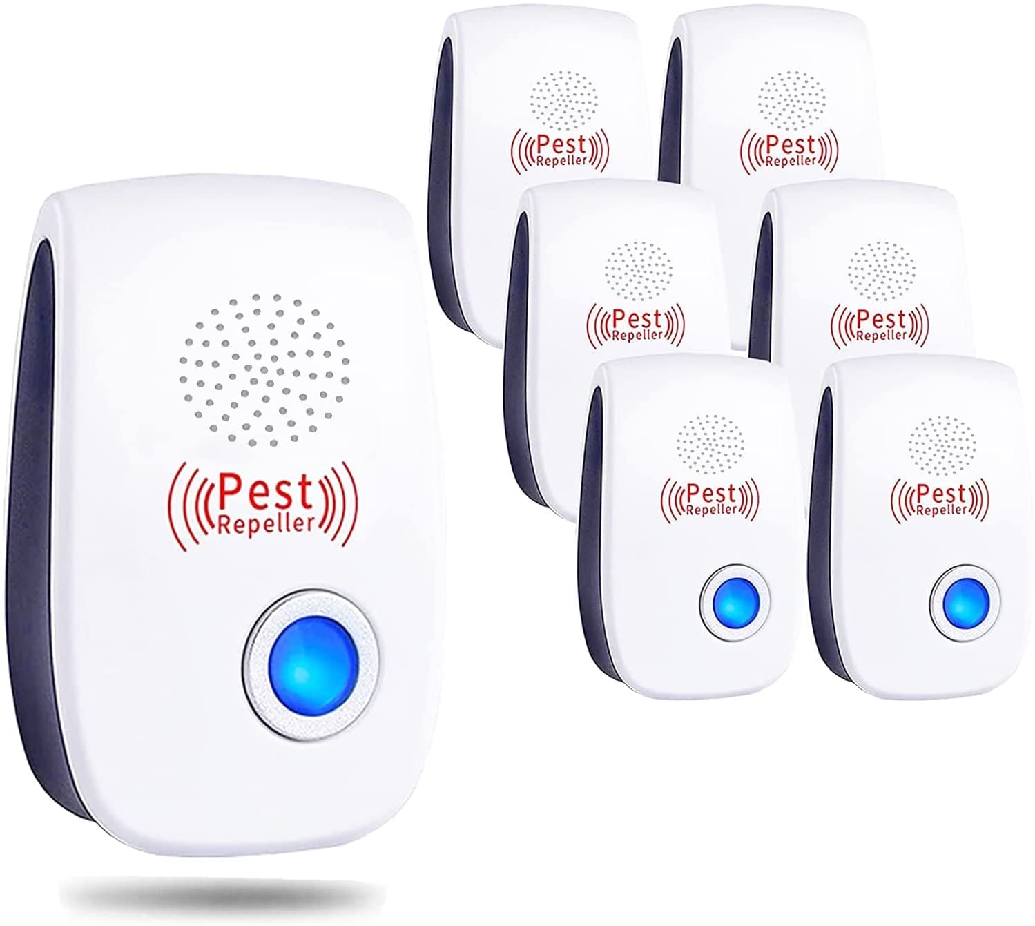 Buy Ultrasonic Pest Repeller, 6 Packs Mosquito Repellent Indoor Home