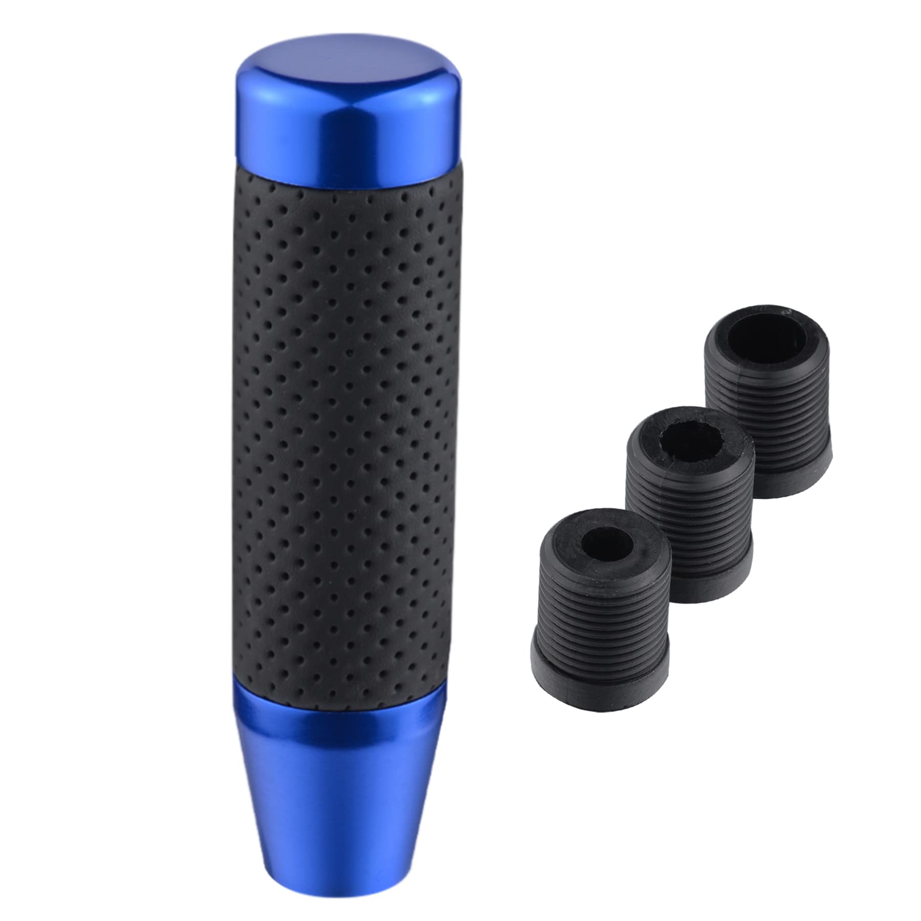 Padaodao Aluminum Alloy Gear Knob Shift Stick Lever Handle for Most Manual Automatic Vehicles SUV Cars, Blue