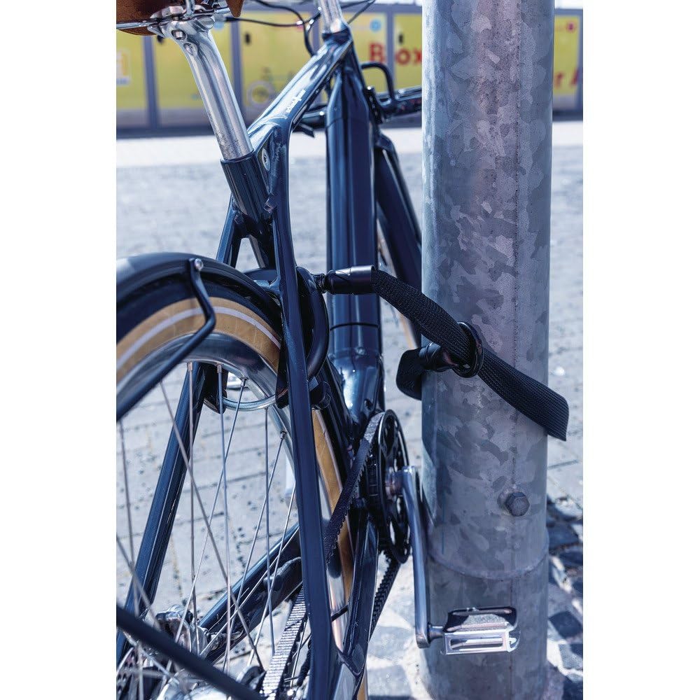 ABUS Adaptor Chain 2.0 8KS – Chaîne 8 Mm 85 Cm Pour Antivol Cadre Vélo + Sac De Transport