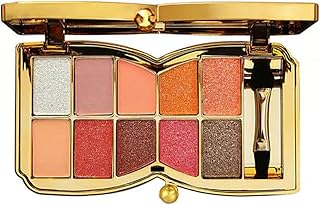 Paleta de sombras de ojos, maquillaje natural...