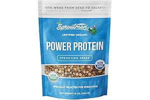 Organic Avo Sprout Power Seeds: Grow Superfoods at Home