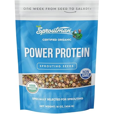 Organic Avo Sprout Power Seeds: Grow Superfoods at Home