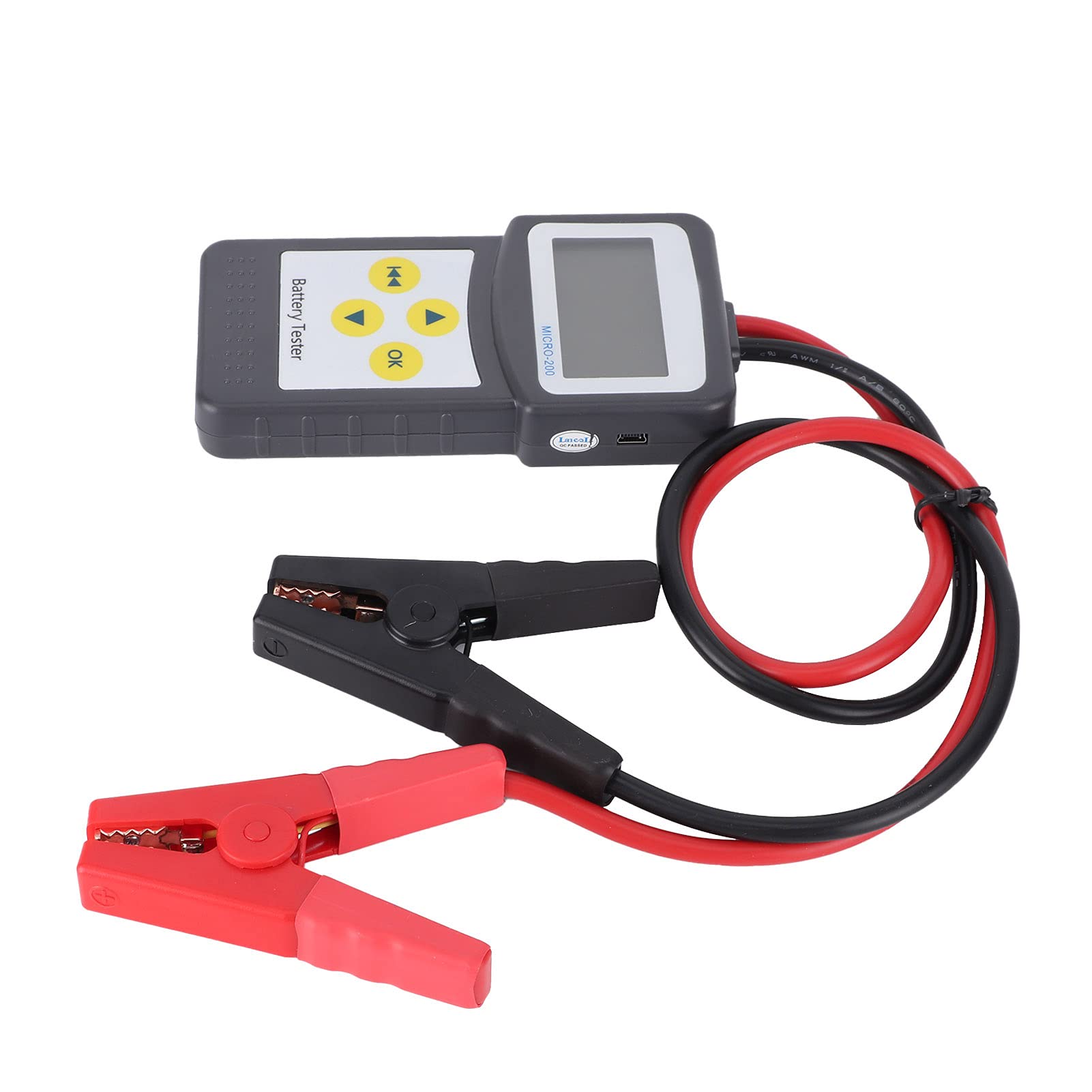 Micro? 200 12v CAR CCA Tester Analizador de Capacidad con Interfaz USB Tarra de Diagnóstico Automático TesterBatterbattery Analyzerbattery Capacidad de TesterBattery Tes Tes