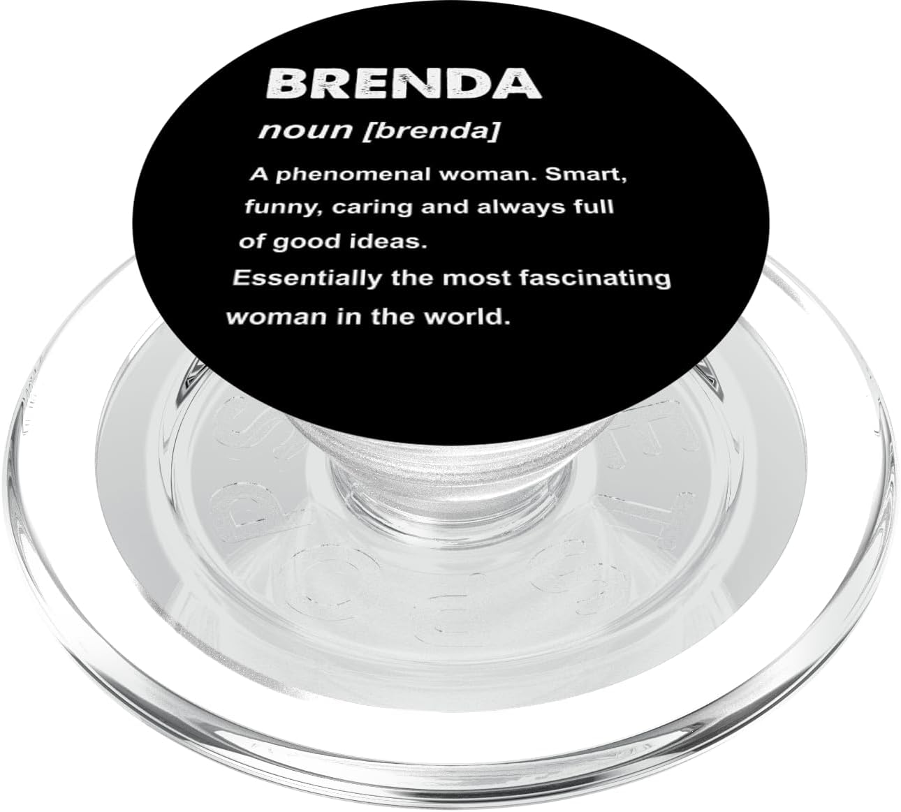 Brenda Name PopSockets MagSafe PopGrip for iPhone