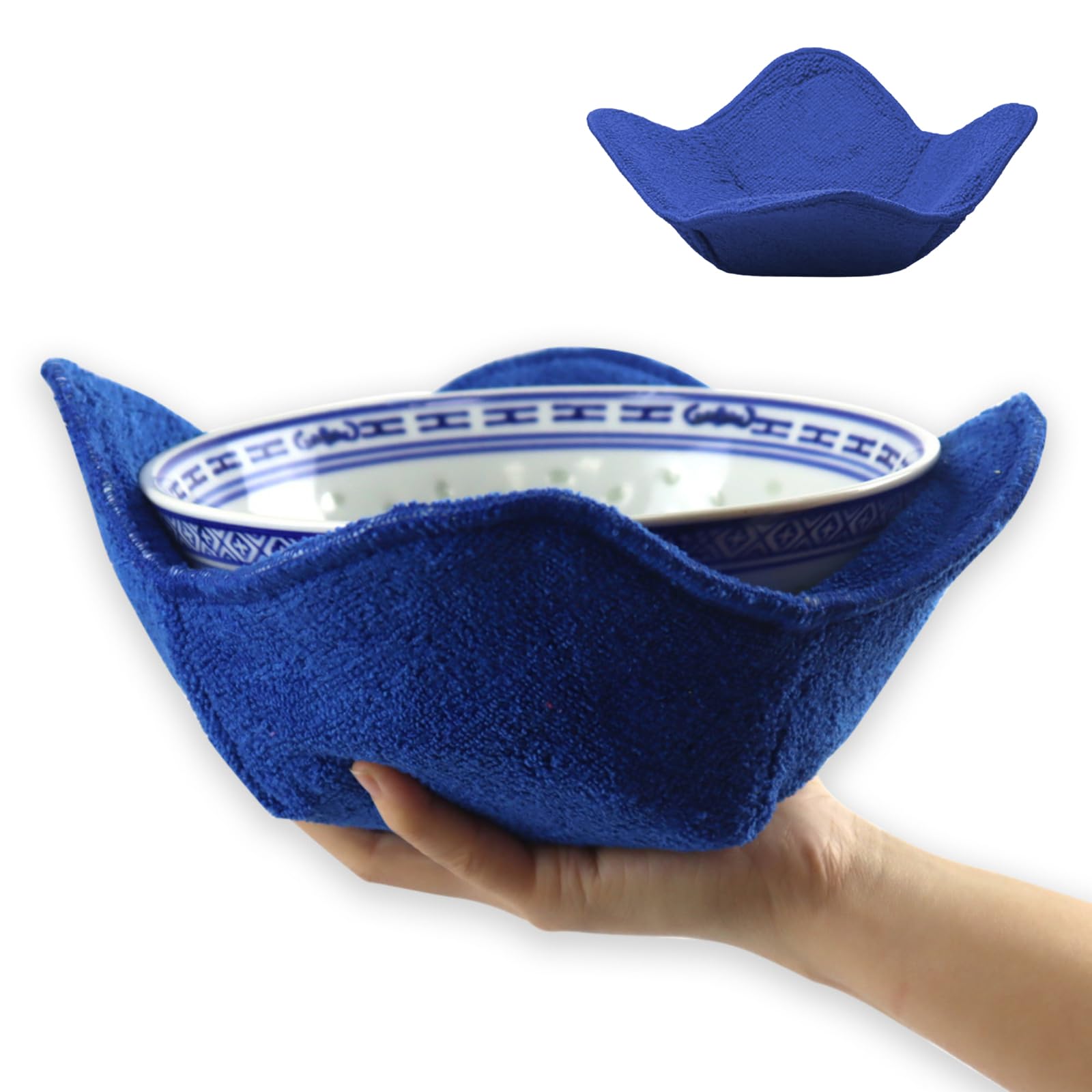 Bowl Huggers Kitchen Bowl Holder Plate Holder for Hot Food for Microwave Hot Pads Microwaves, Microwave Oven Mitt Bowl Cozy Microwave Plate and Bowl Huggers