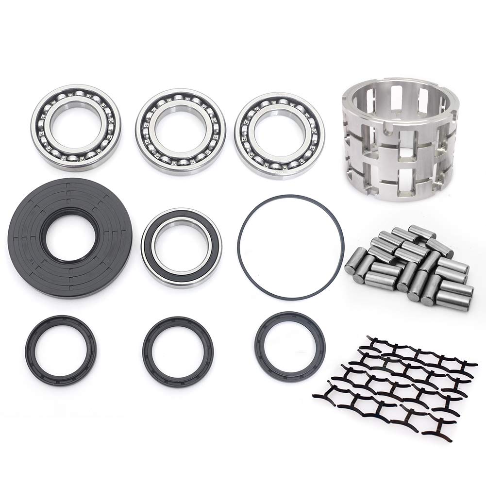 SFriding Front Differential Bearing & Seal Rebuild Kit ​with Aluminum Roll Cage for Polaris Ranger 800 RZR 4X4 (2008-2010), for Polaris Ranger 800 RZR