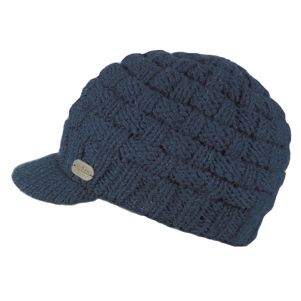 Kusan Peaked Beanie Cap (PK1533) (Navy)