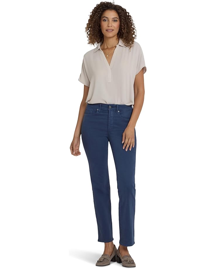 NYDJ High-rise Marilyn Straight Jeans - Main View