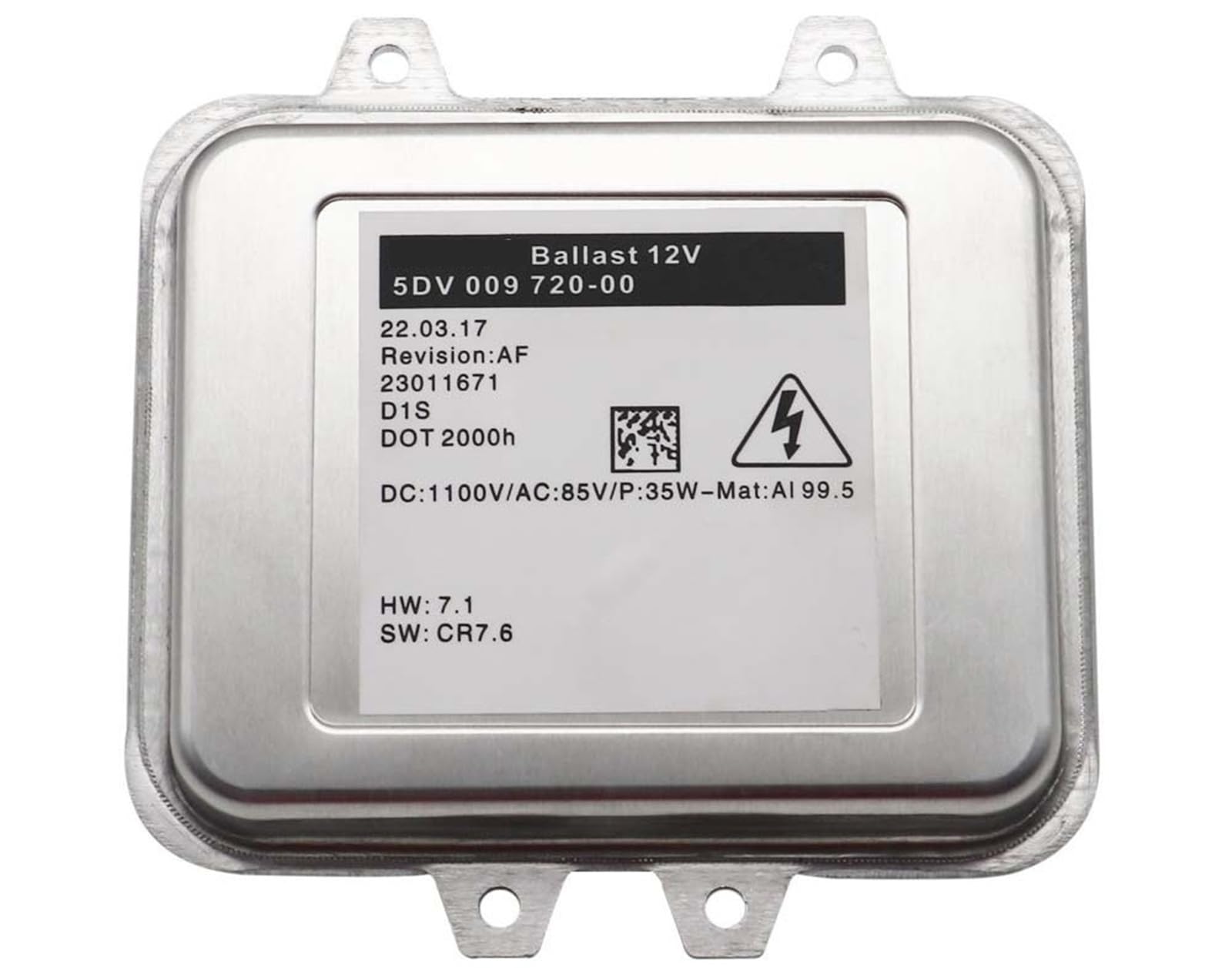 5DV00972000 Autolampe AFSD1 Xenon-Vorschaltgerät(DF款 无转向)