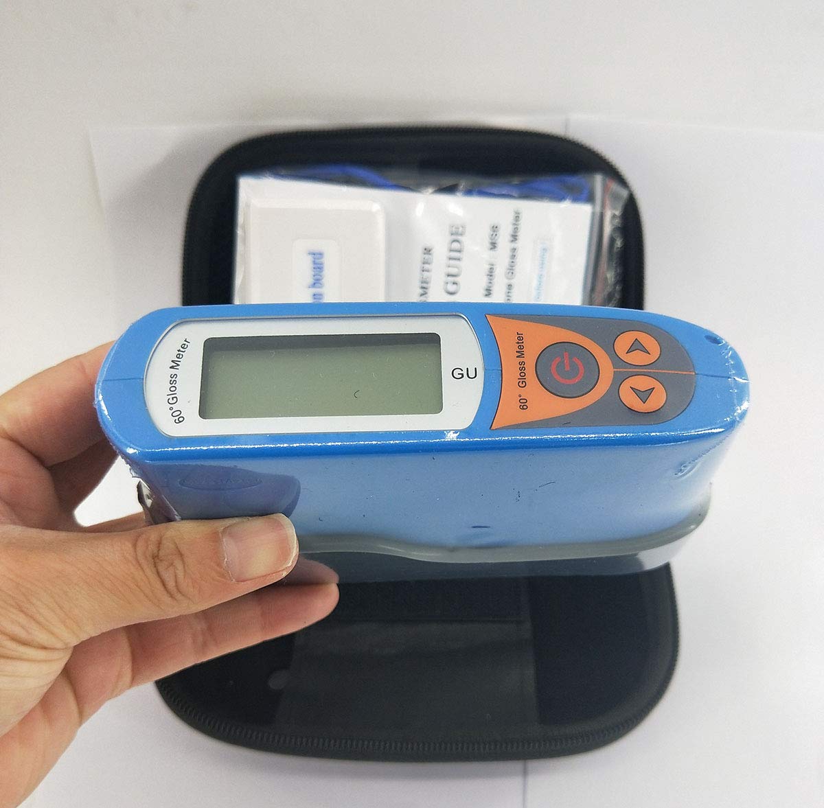 Stone Glossmeter Handheld Gloss Meter Tester for Granite Marble Angle 60 Degree with Measuring Range 0 to 199GU