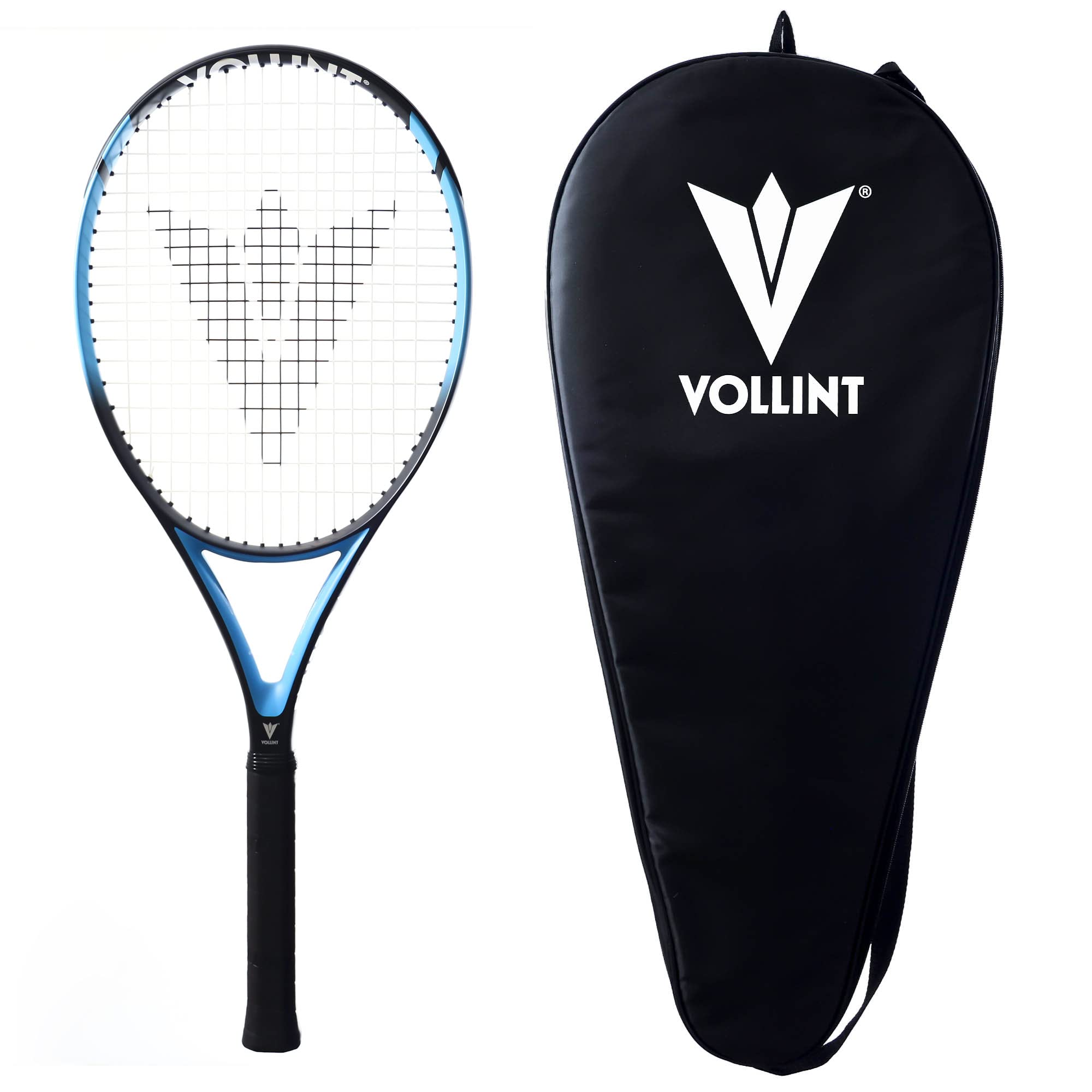 Vollint VT-Absolute 105 Tennis Racket, Grip Size- Grip 1: 4 1/8 inch