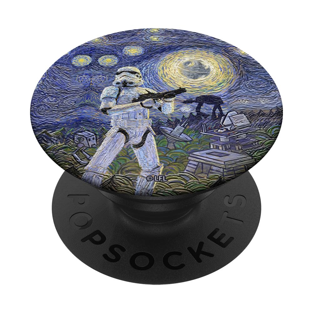 Star Wars Starry Night Stormtrooper PopSockets Standard PopGrip