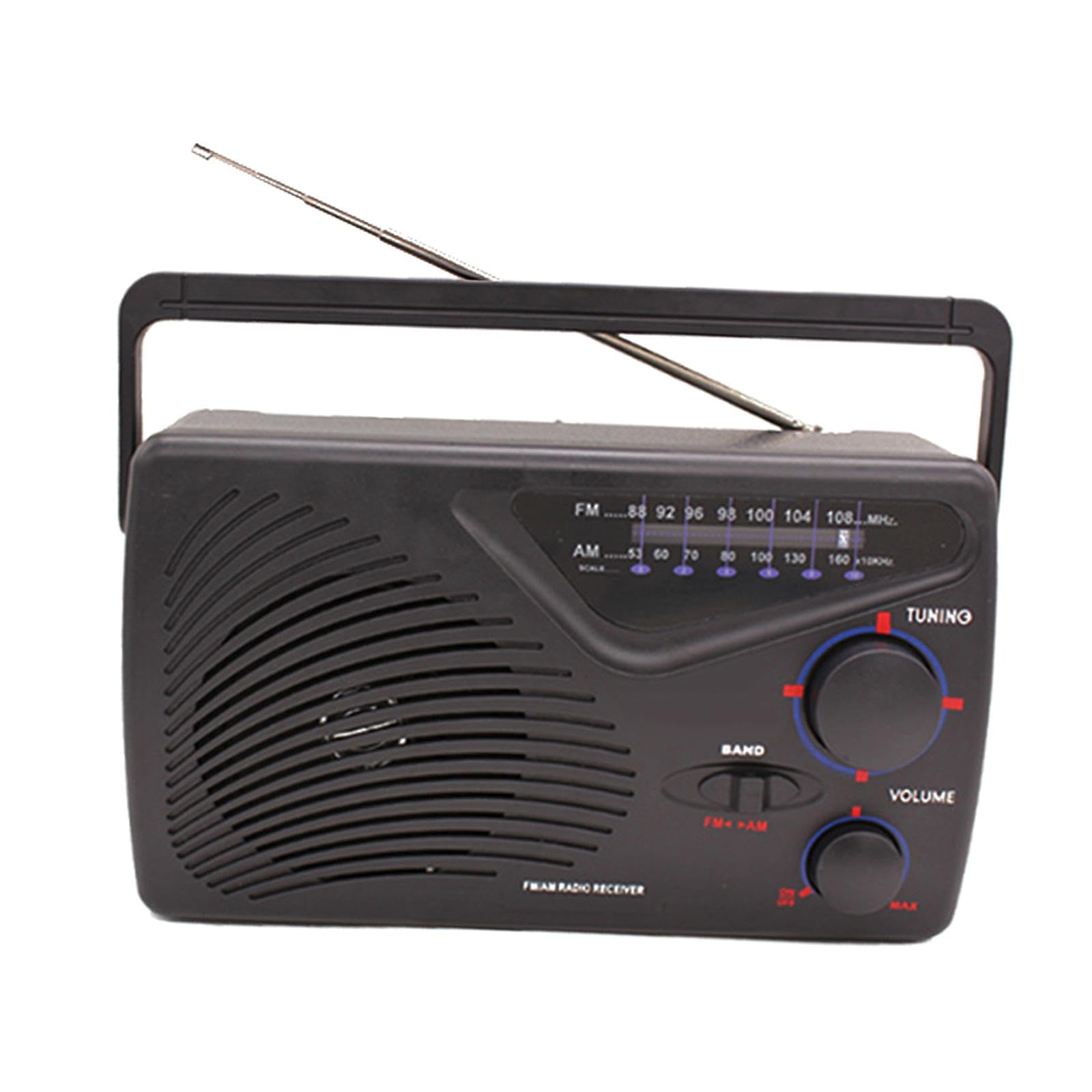 ZOOMELLA Portable Radio Multipurpose Home Birthday Retro Style Easy to Use Gift FM AM|Portable AM/FM Radios|Consumer Electronics-image-41