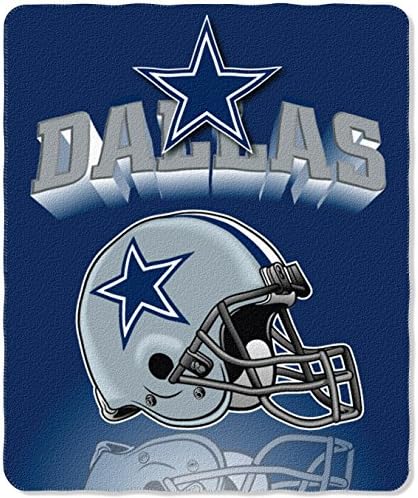 NFL Dallas Cowboys Gridiron Fleece Throw, 50 x 60-inches