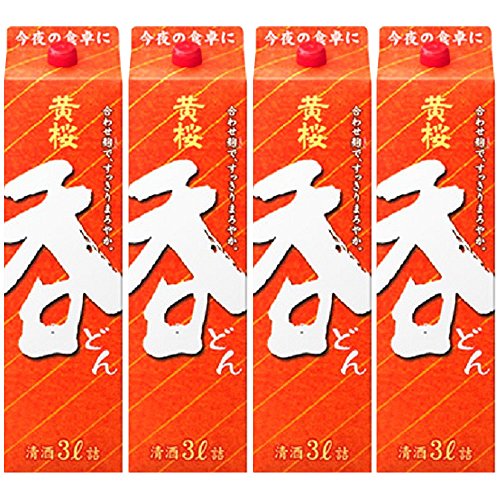 黄桜 呑 パック [ 日本酒 京都府 3000ml×4本 ]