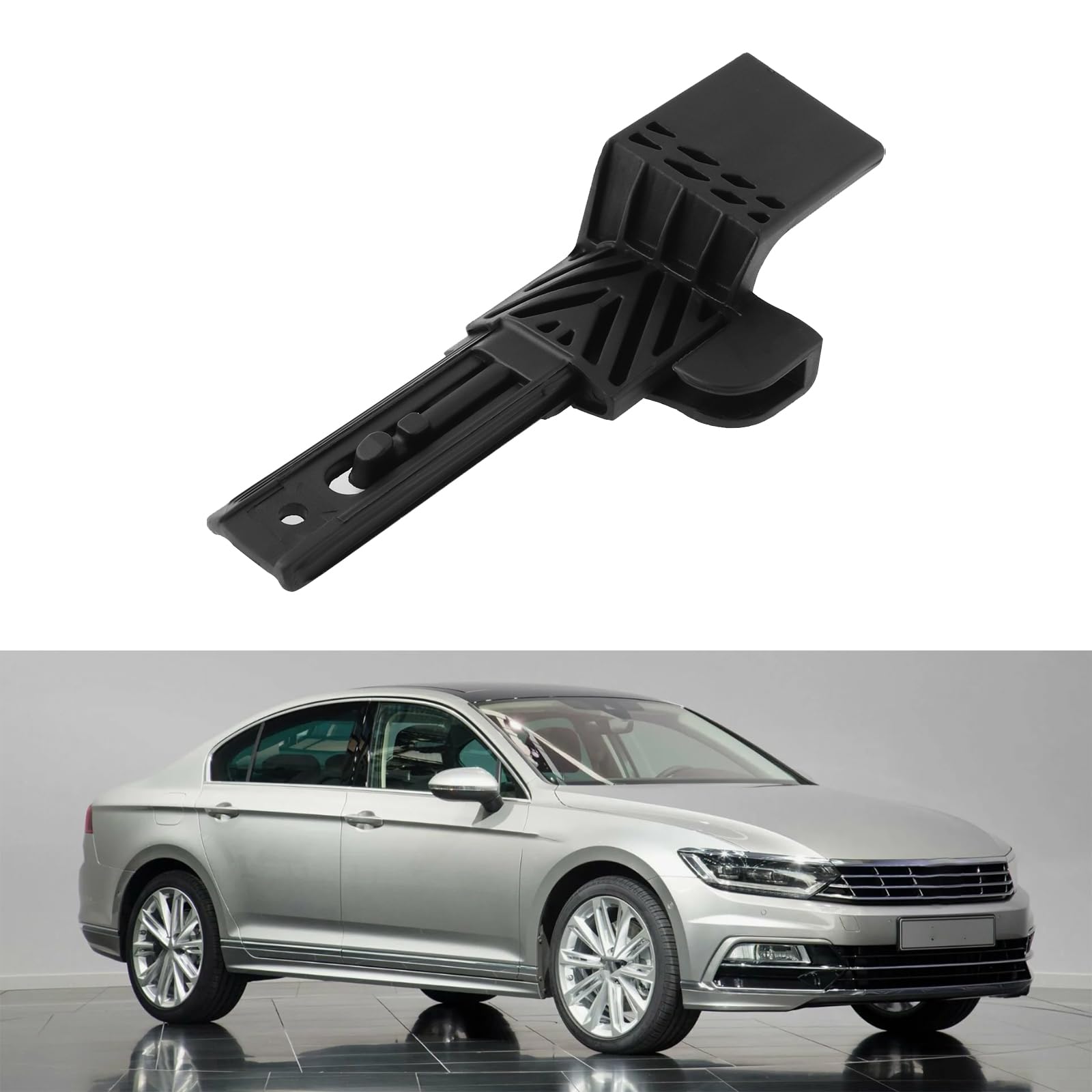 ECSiNG Auto Links Laderaumabdeckung Rolloabdeckung Hlder 3G9867899 Kompatibel mit Passat Variant B8 3G 2014-2025