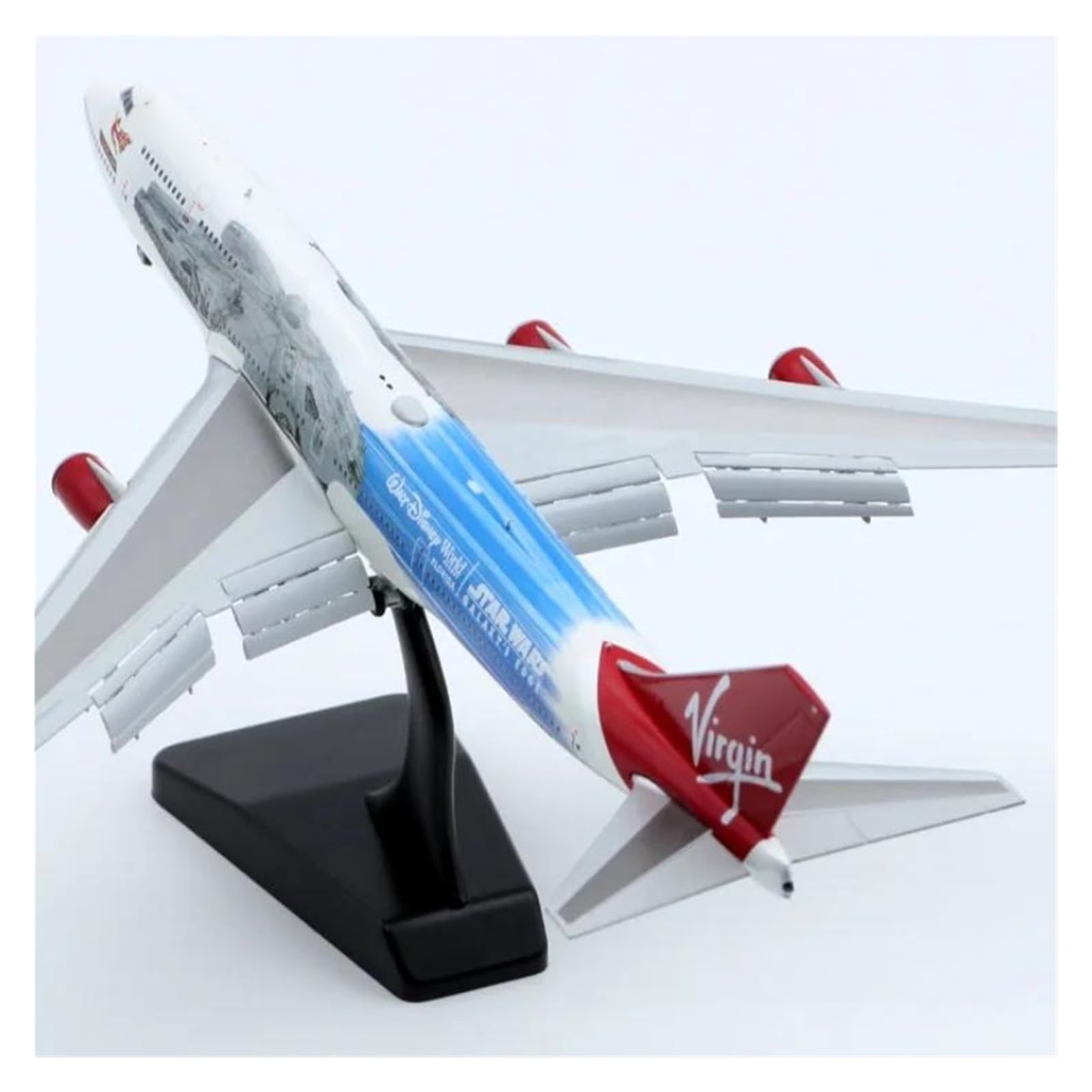 Modelo de avión Virgin Atlantic B747-400 1:400 el regalo conmemorativo ideal para pilotos 8