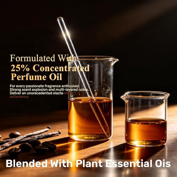 Vanille cafe Inspired by B.lack O.pium Oriental Floral Long-Lasting Women Fragrance - Amber, Musk,Cedar Jasmine Vanilla- Clean & Vegan Spray Cruelty-Free 3.4 oz / 100 ml