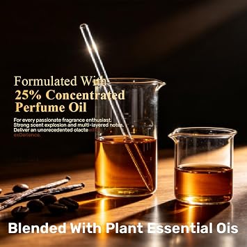 Vanille cafe Inspired by B.lack O.pium Oriental Floral Long-Lasting Women Fragrance - Amber, Musk,Cedar Jasmine Vanilla- Clean & Vegan Spray Cruelty-Free 3.4 oz / 100 ml