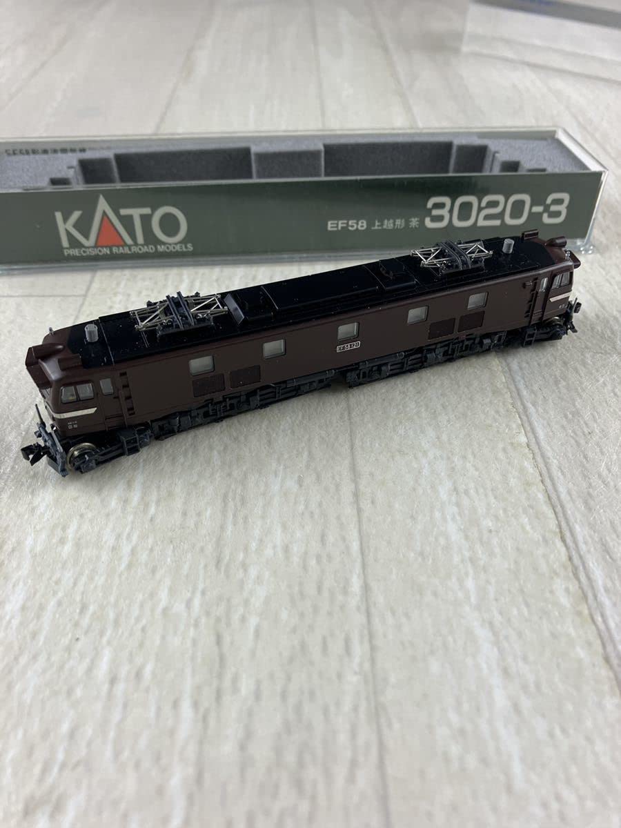 【KATO】EF58 上越形 茶 Amazon.co.jp: N1 動作確認済 KA TO EF58 上越形 茶 3020-3 N ゲージ