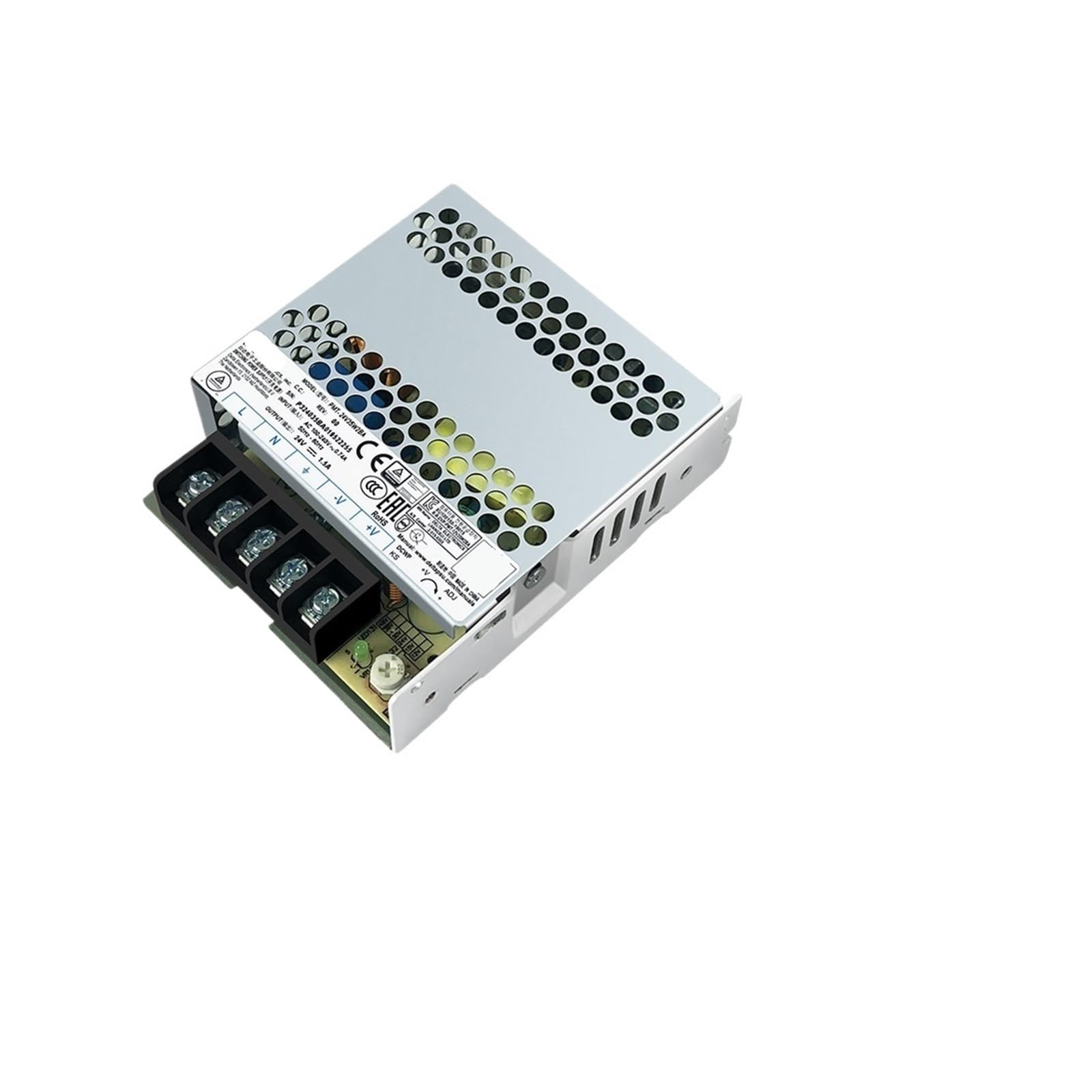 Alimentation à découpage PMT 12V et 24V pour boîtier rail DIN stable