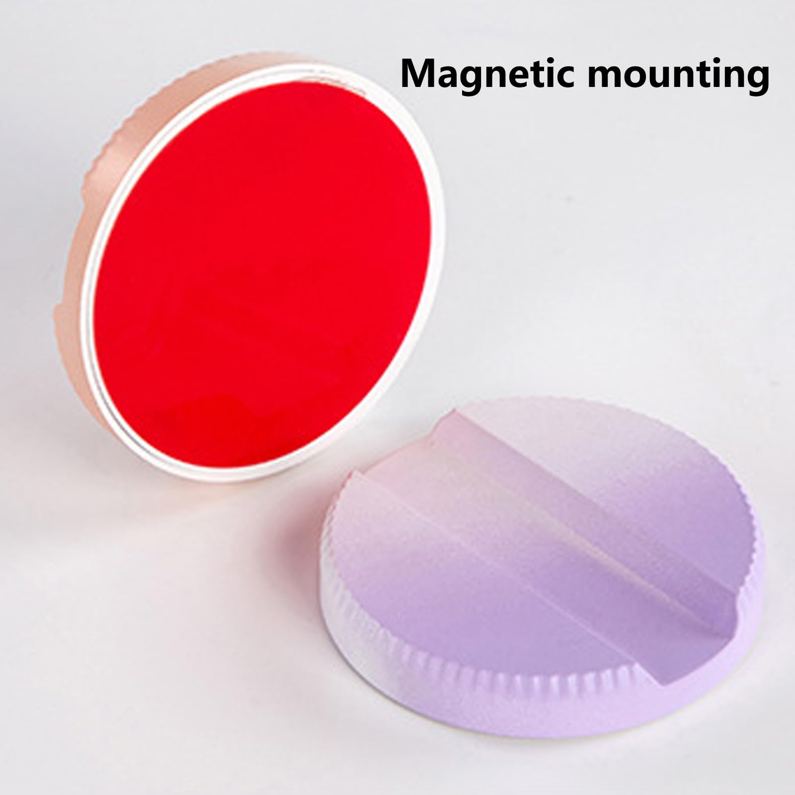 LED Applique da Parete Interno Wireless Ricaricabile USB Lampada da Parete con Sensore di Movimento Lampada a Muro Magnetica per Cameretta Scale Corridoio (Viola,2 Pezzi)