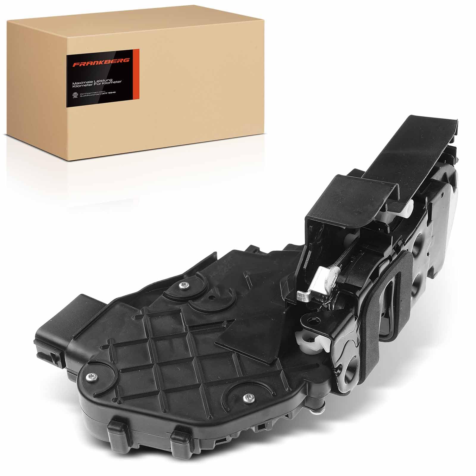 Frankberg Attuatore serratura porta anteriore sinistra 10 + 4 Poli | LR014101, Compatibile con: R.a.n.g.e R.o.v.e.r Sport L320, R.a.n.g.e R.o.v.e.r Evoque L538, Discovery IV L319