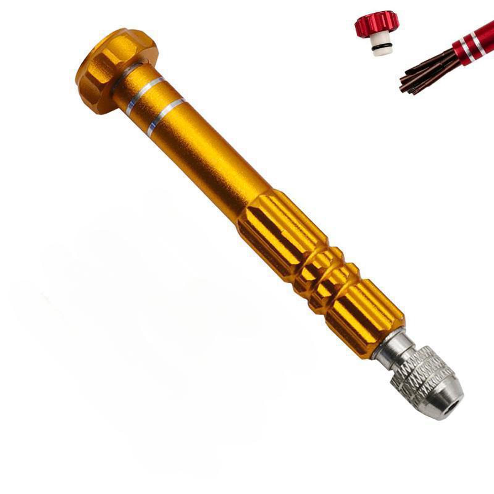 Woedpez Gold Portable Screwdriver Small Set Multifunctional Glasses For Smartphone Electronics Computer Watch Versatile